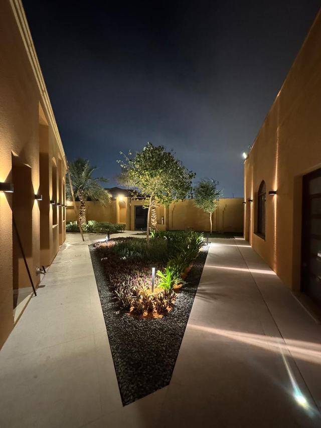 Planted walkway