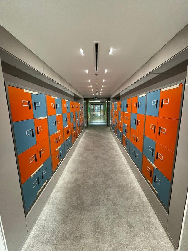 Staff lockers